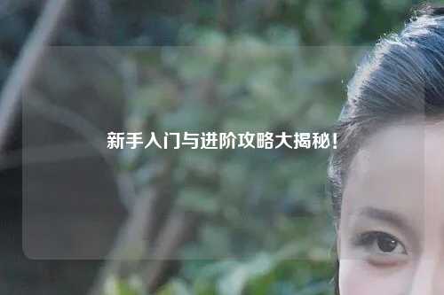 新手入门与进阶攻略大揭秘！