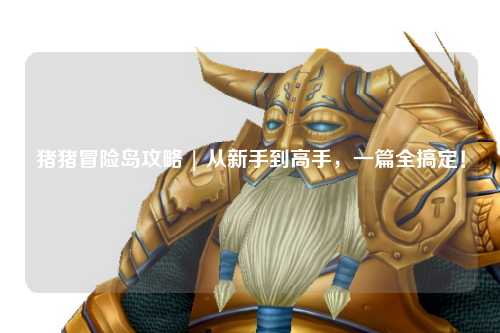 猪猪冒险岛攻略 | 从新手到高手，一篇全搞定！