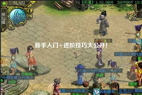 新手入门+进阶技巧大公开！