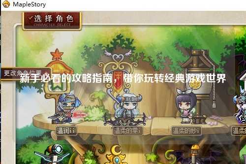 新手必看的攻略指南，带你玩转经典游戏世界