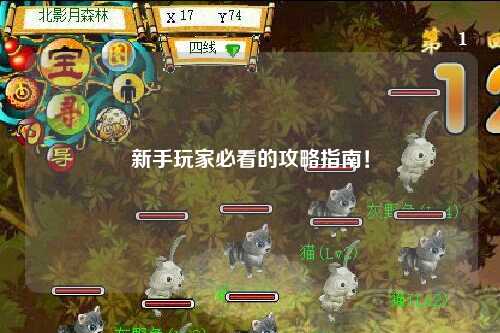 新手玩家必看的攻略指南！