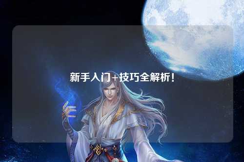 新手入门+技巧全解析！