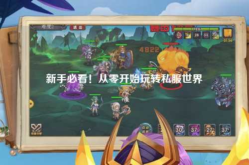 新手必看！从零开始玩转私服世界