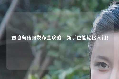 冒险岛私服发布全攻略｜新手也能轻松入门！