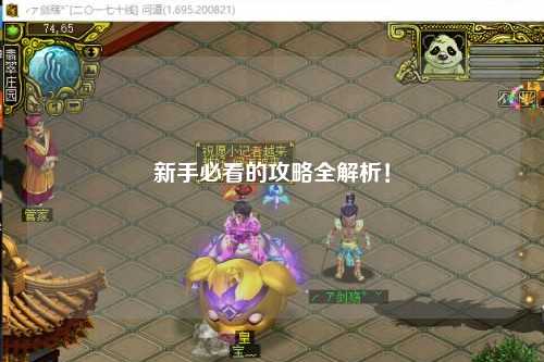 新手必看的攻略全解析！