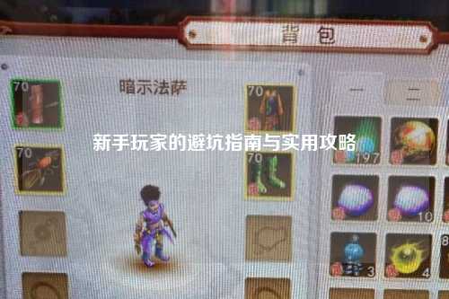 新手玩家的避坑指南与实用攻略