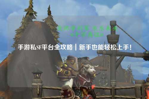 手游私SF平台全攻略｜新手也能轻松上手！