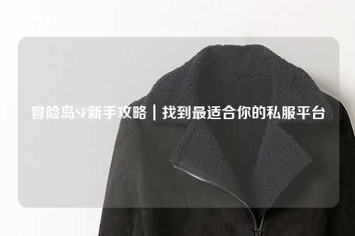 冒险岛SF新手攻略｜找到最适合你的私服平台