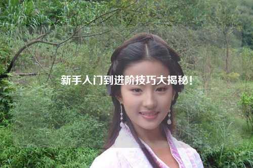 新手入门到进阶技巧大揭秘!