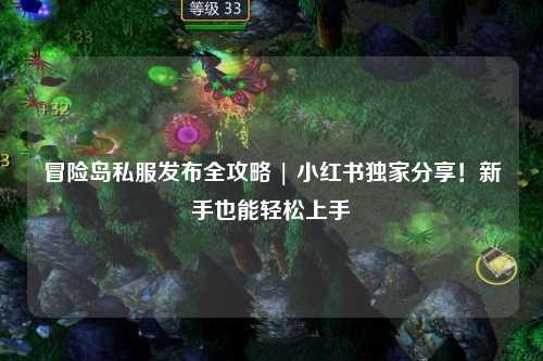 冒险岛私服发布全攻略 | 小红书独家分享！新手也能轻松上手