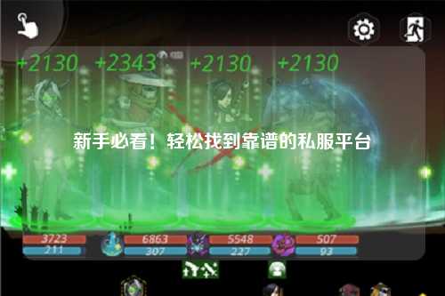 新手必看！轻松找到靠谱的私服平台