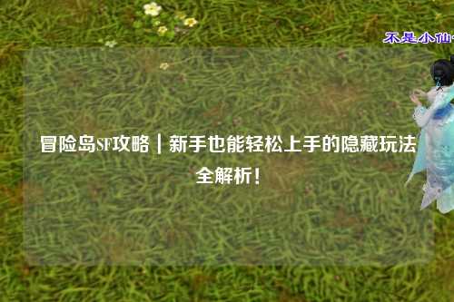 冒险岛SF攻略｜新手也能轻松上手的隐藏玩法全解析！