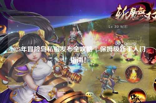 2025年冒险岛私服发布全攻略 | 保姆级新手入门指南！