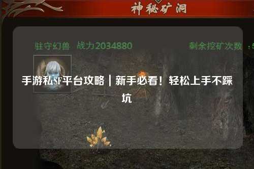 手游私SF平台攻略｜新手必看！轻松上手不踩坑